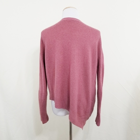 Acrobat asymmetric wool sweater rosewood pink - Picture 3 of 6